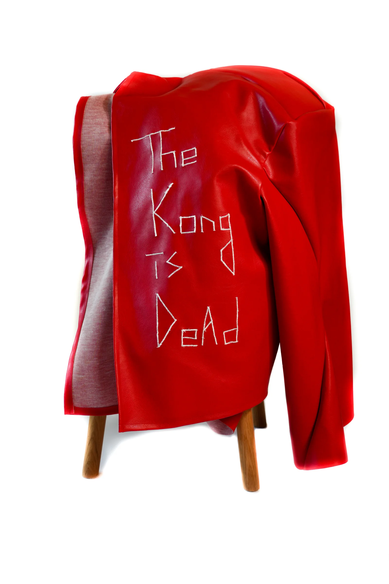 Look 5 Red Biker Jacket